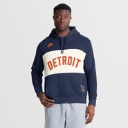 Nike Men's Nike Navy Detroit Tigers 1961-1963 Cooperstown Collection Legacy Color-Block Hoodie