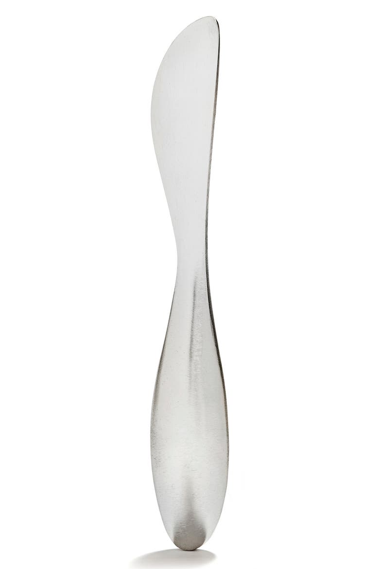 Ita Agate Cheese Plate & Forma Spreader, Alternate, color, AZURE