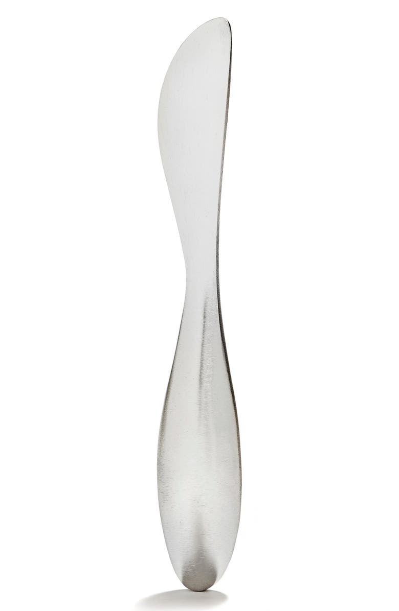 ANNA New York Ita Agate Cheese Plate & Forma Spreader, Alternate, color, Azure