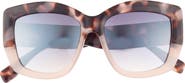 Vince Camuto 68mm Gradient Square Sunglasses