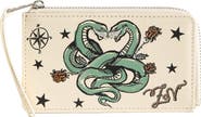 Zadig & Voltaire ZV Card Tattoo Leather Card Case