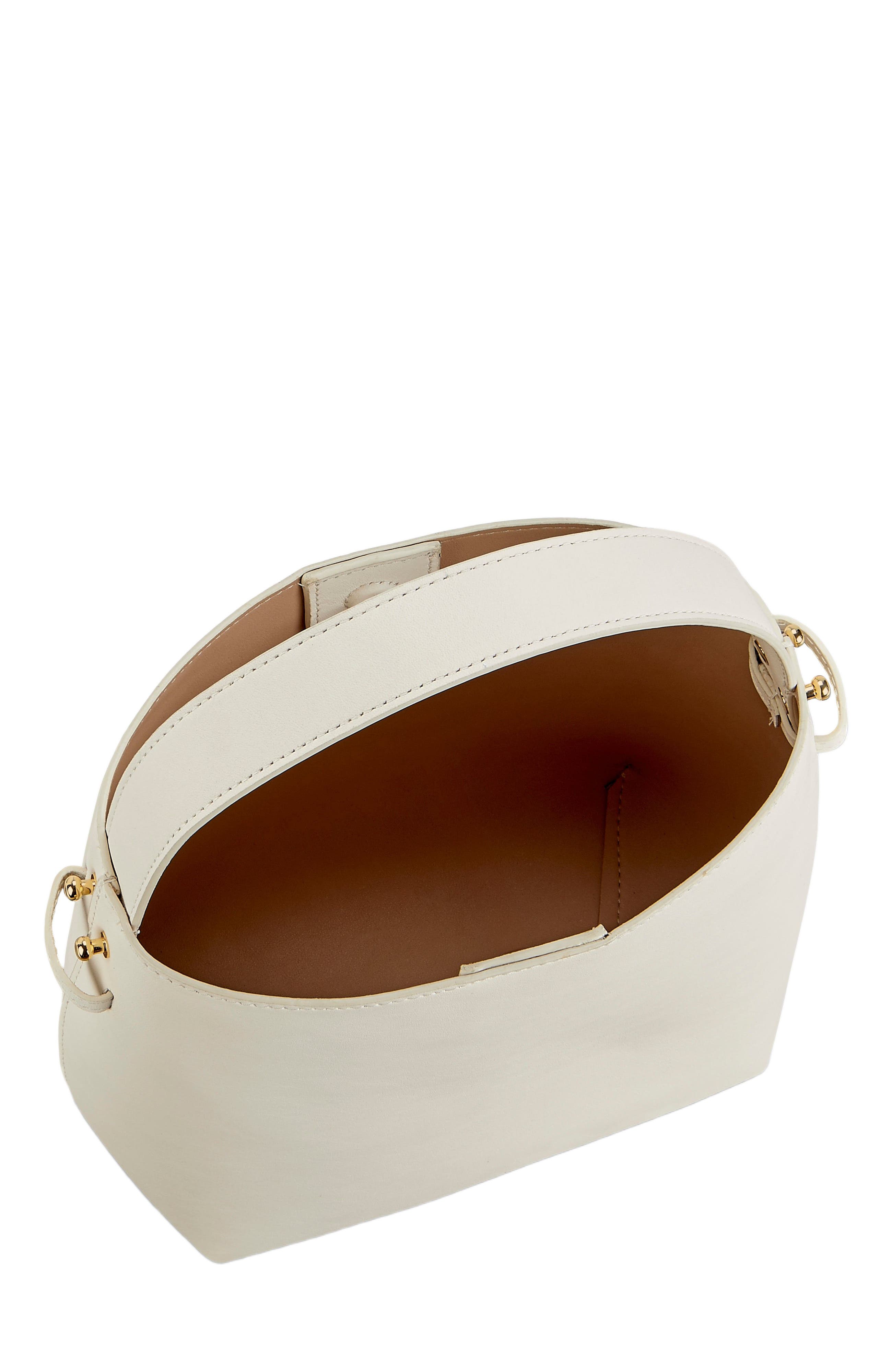 SELENA BUCKET BAG, Alternate, color, IVORY