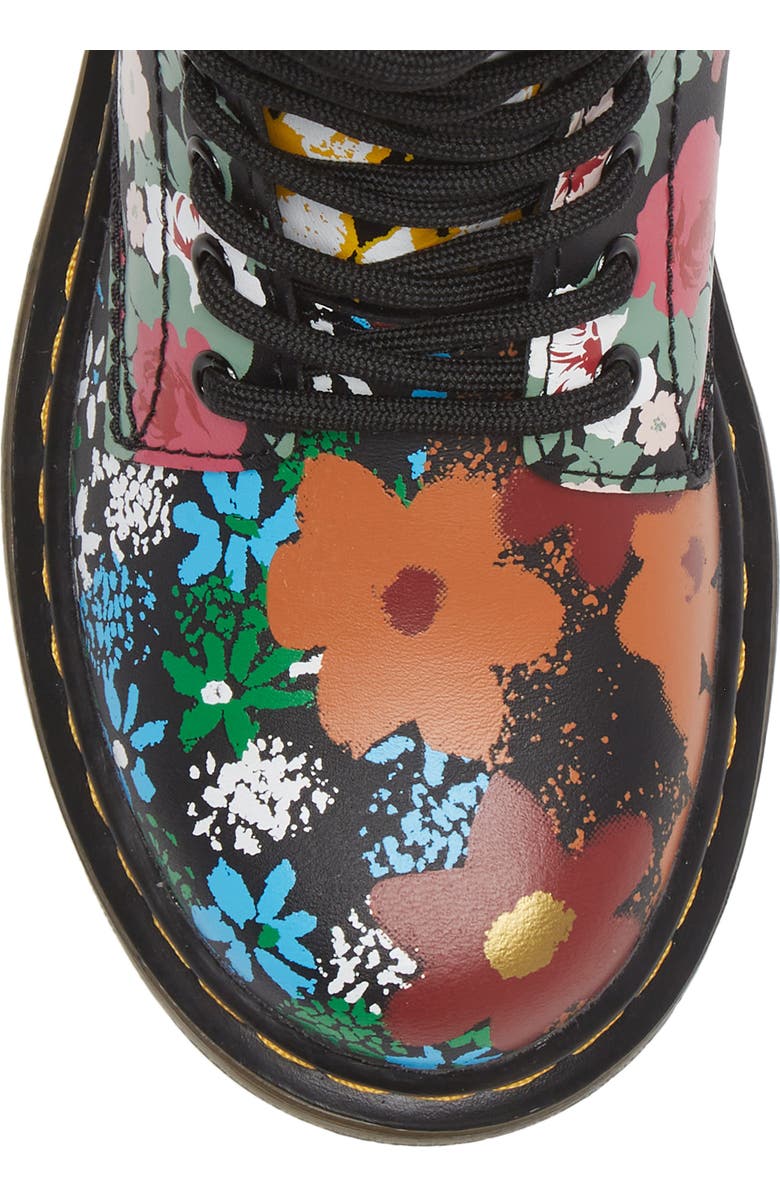 Dr. Martens 1460 Floral Combat Boot, Alternate, color,