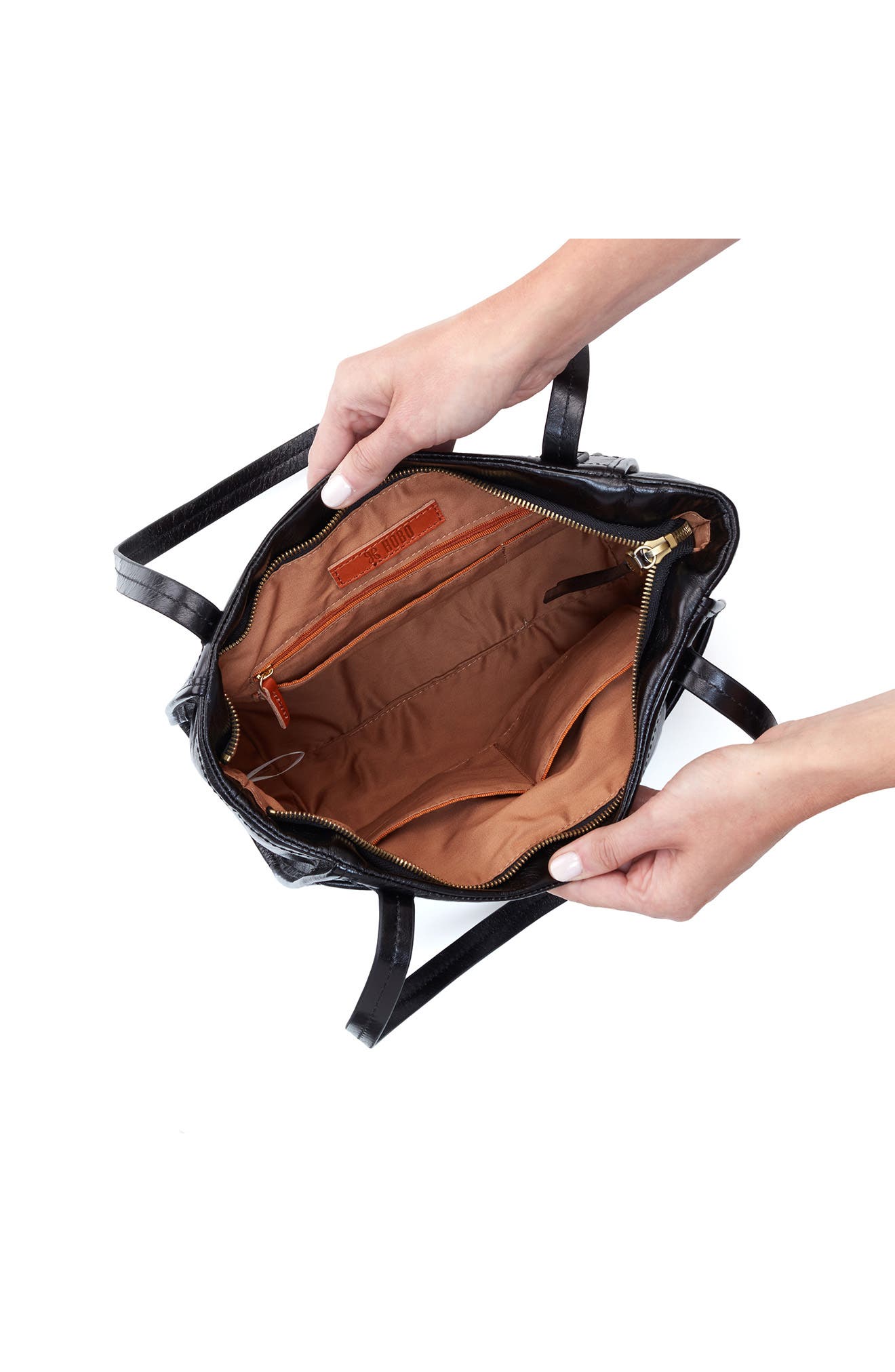 HOBO Chance Leather Tote, Alternate, color, 