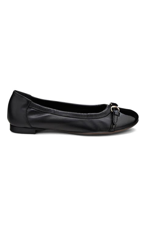 Monika Cap Toe Ballet Flat