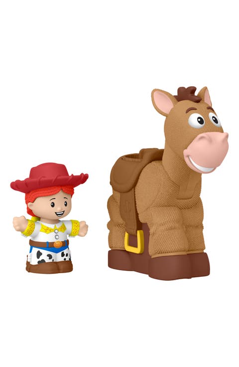 Little People Disney Pixar Toy Story Bobbin’ Bullseye & Jessie, Toddler Figure Set