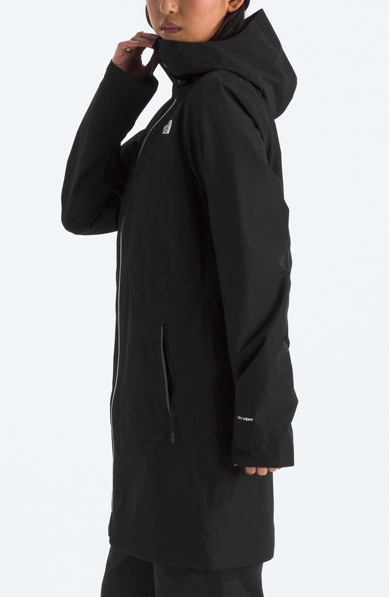 The North Face DRYVENT<sup>™</sup> Water Repellent Hikesteller Parka, Alternate, color, Tnf Black
