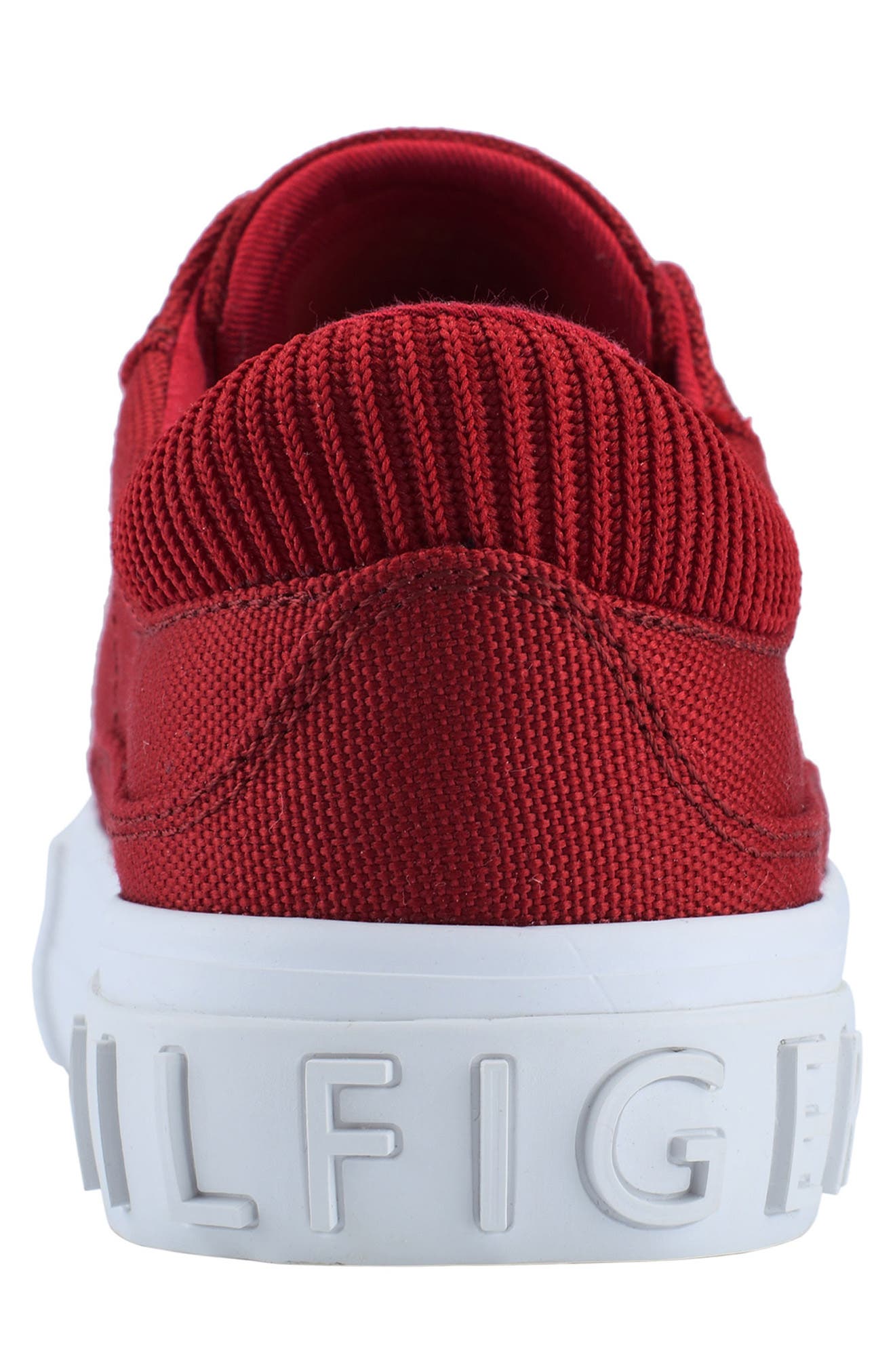 Finice Lace-up Sneaker, Alternate, color, MEDIUM RED 610