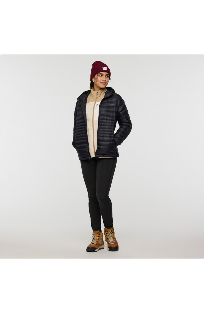 Cotopaxi Fuego Down Hooded Jacket - Women's, Alternate, color, Cotopaxi Black
