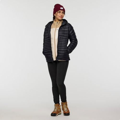 Cotopaxi Fuego Down Hooded Jacket In Black