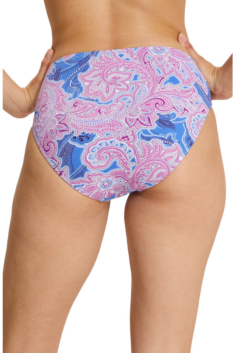 Island Cays High Waist Bikini Briefs, Alternate, color, PARADISO BLU