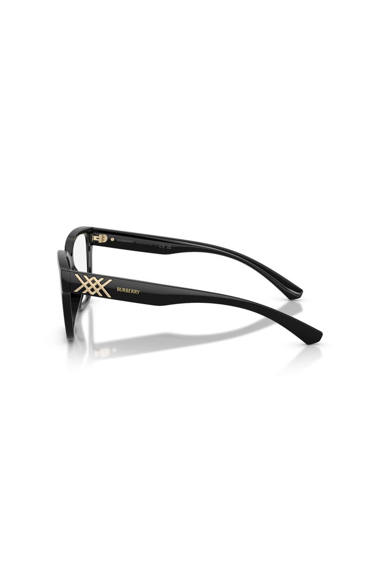 Burberry 54mm Square optical glasses, Alternate, color, Black
