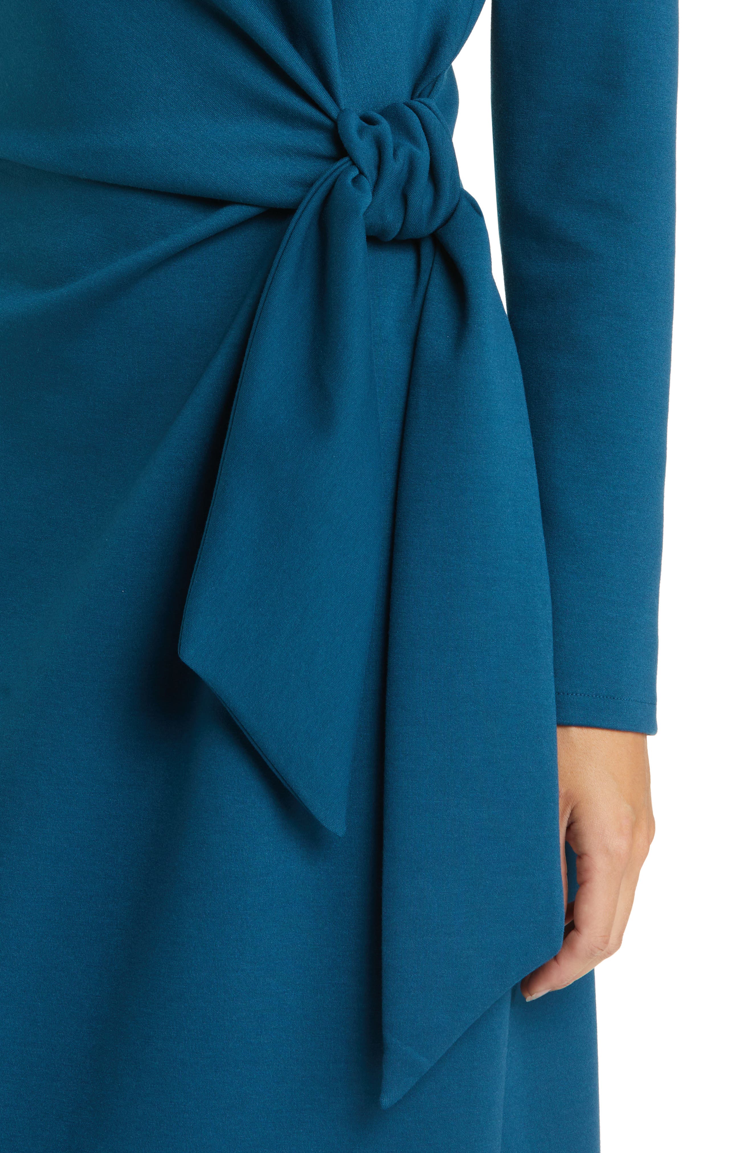 nordstrom tie waist long sleeve knit midi dress Tie Waist Long Sleeve Knit Midi Dress (Women)