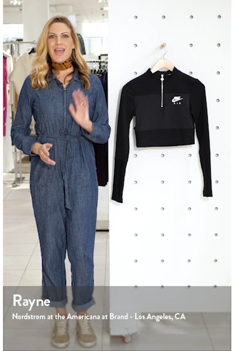 Sportswear Air Half Zip Crop Pullover video
