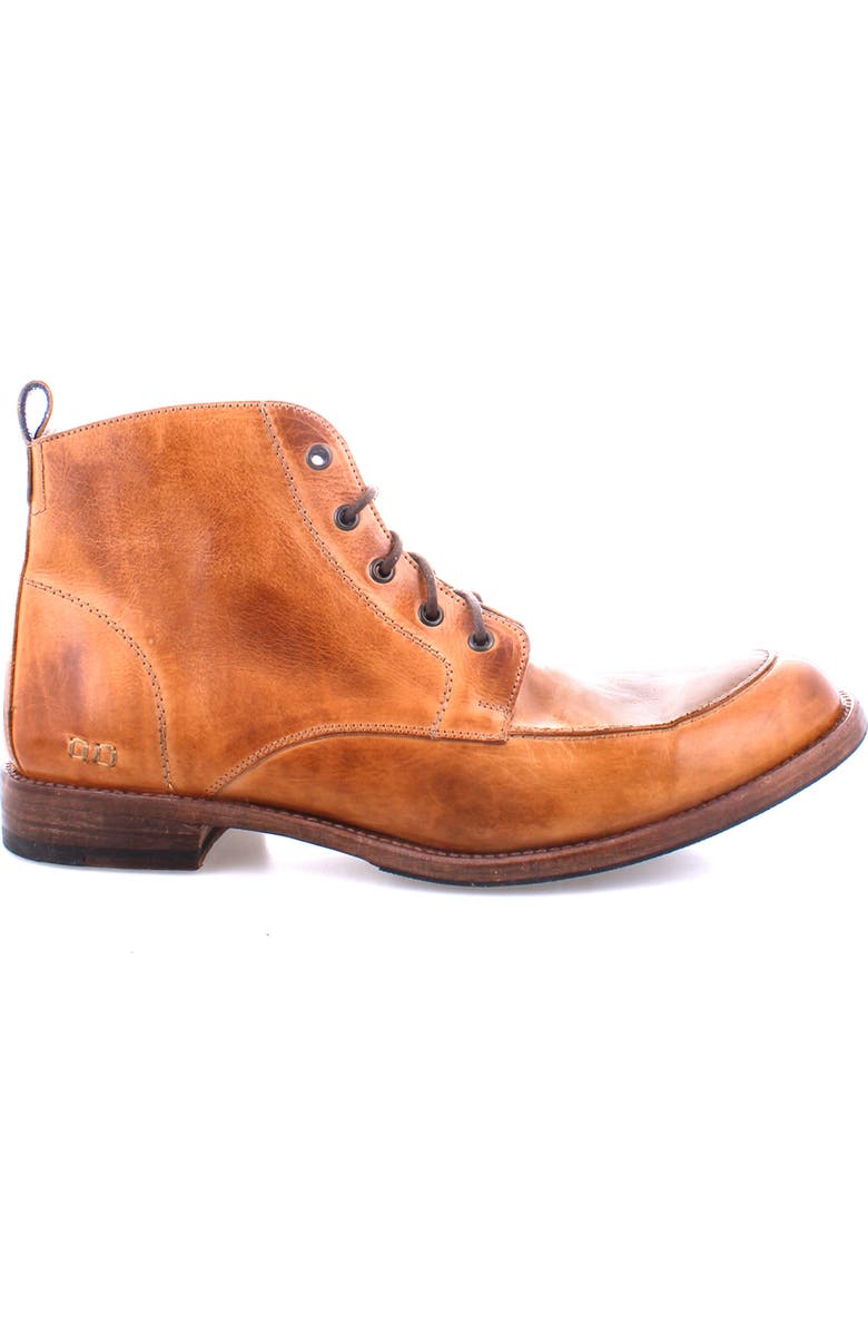Bed Stu Lincoln II Moc-Toe Boot, Alternate, color, Tan Rustic