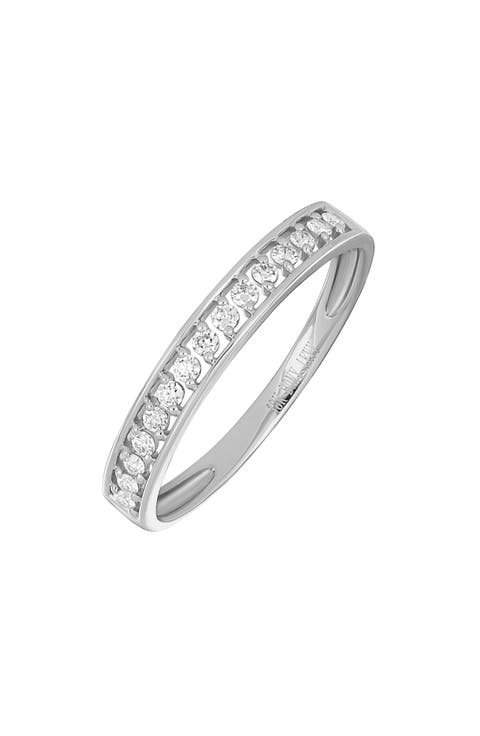 Kiera Diamond Stackable Band Ring