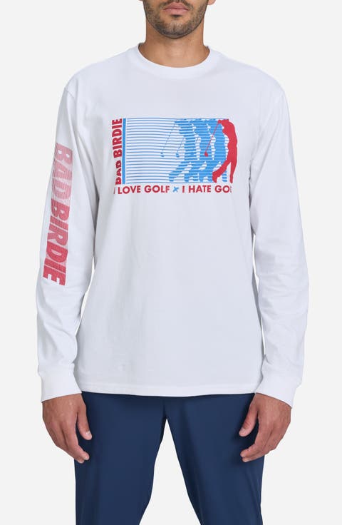 The Love/Hate Long Sleeve Graphic T-Shirt