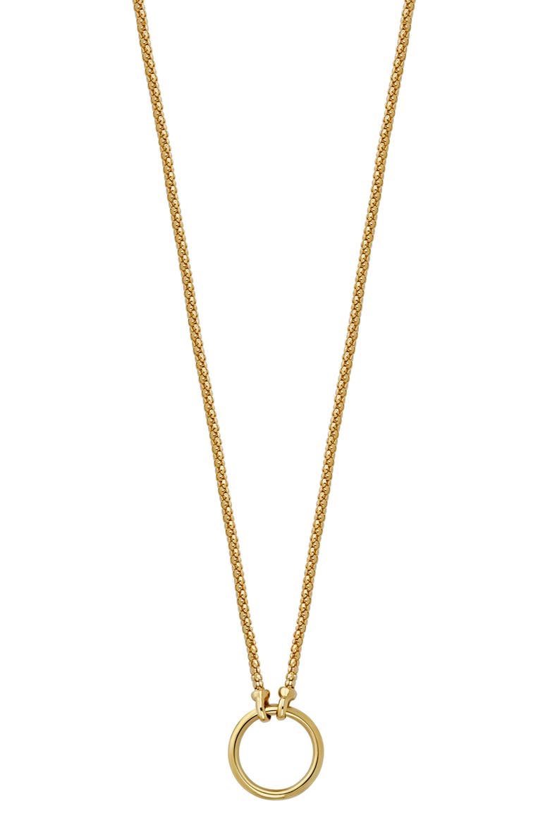 14K Gold Charm Necklace (Nordstrom Exclusive), Main, color, 14K YELLOW GOLD