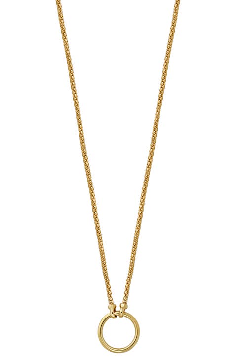 14K Gold Charm Necklace (Nordstrom Exclusive)