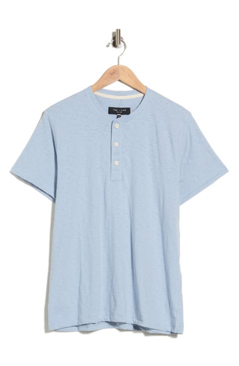 Classic Cotton Slub Jersey Henley