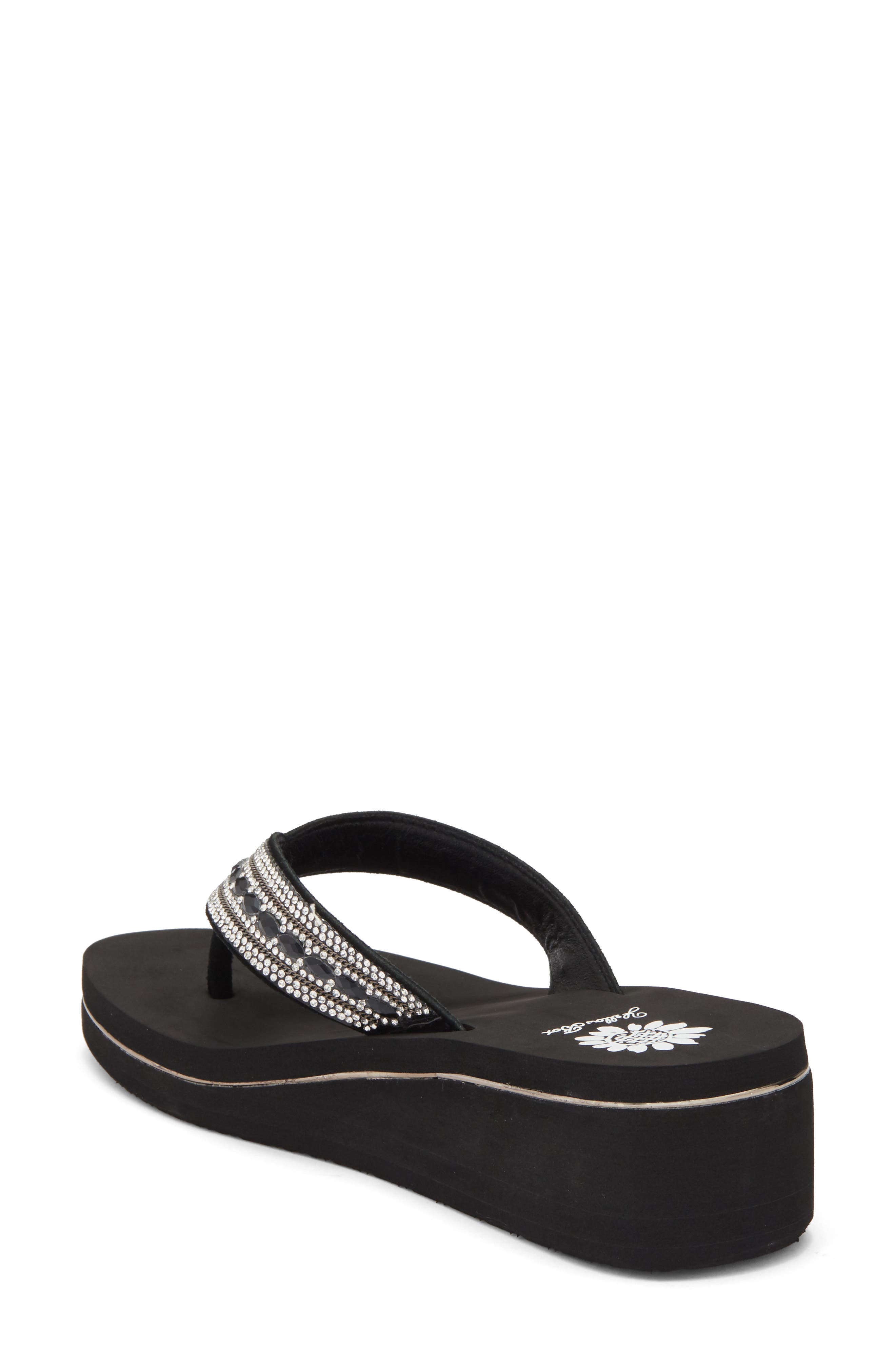 Yellow Box Premium Marcy Flip Flop Sandal, Alternate, color, Black