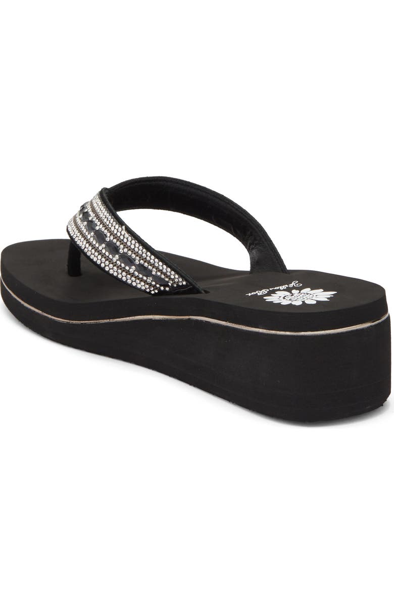 Yellow Box Premium Marcy Flip Flop Sandal, Alternate, color, Black