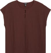 Jones New York Extended Shoulder Knit Top