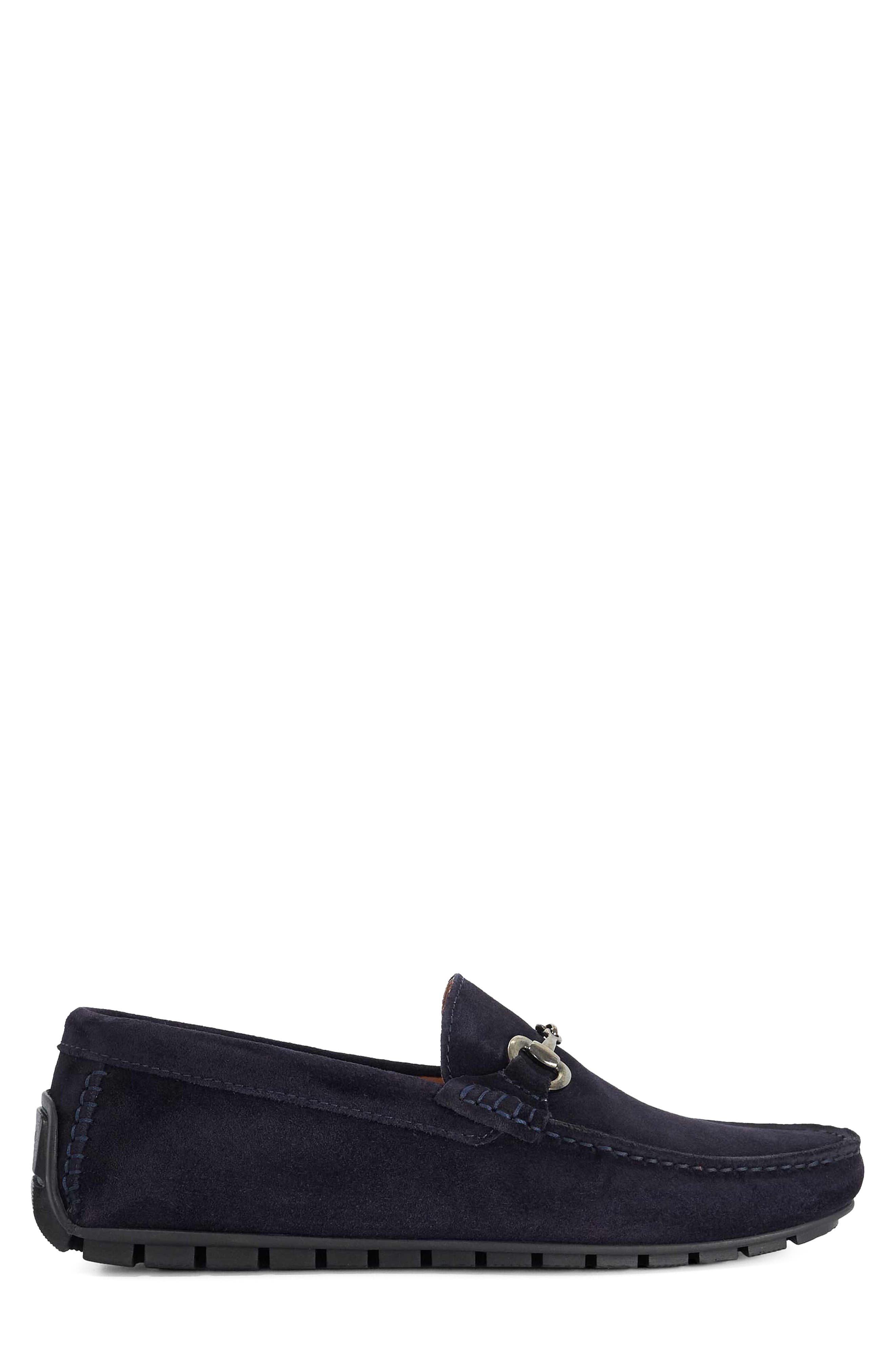 Brackon Bit Loafer, Alternate, color, NAVY/ SUEDE