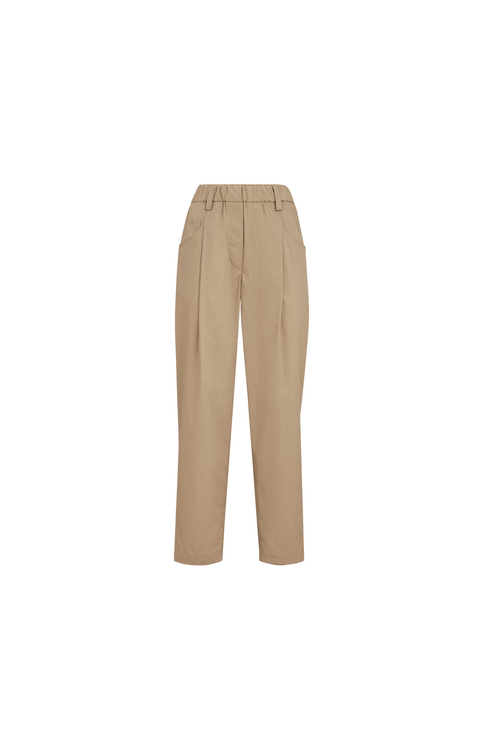 Poplin trousers