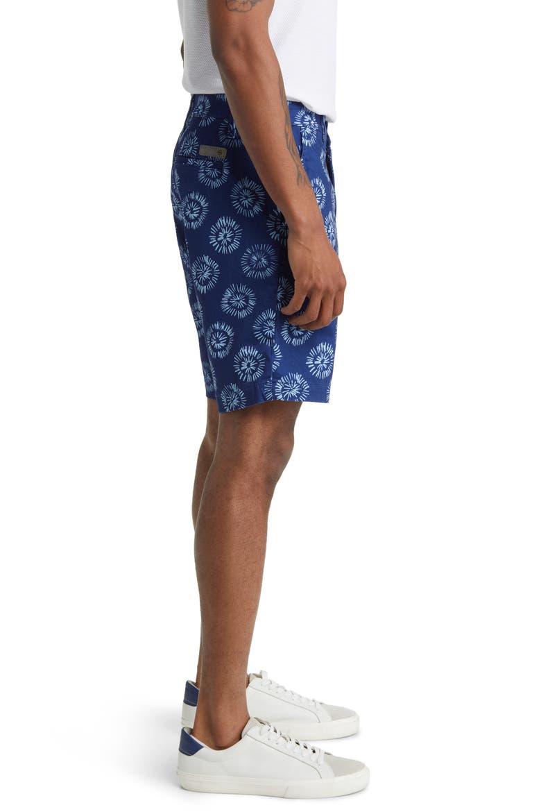 Wanderer Print Chino Shorts, Alternate, color, LOCAL BLUE MULTI