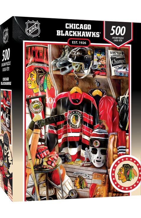 Chicago Blackhawks Locker 500pc Puzzle