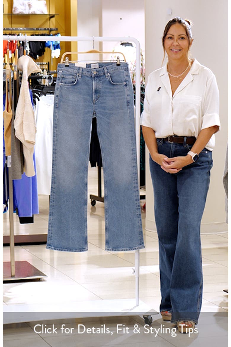 Genova Low Rise Bootcut Jeans video
