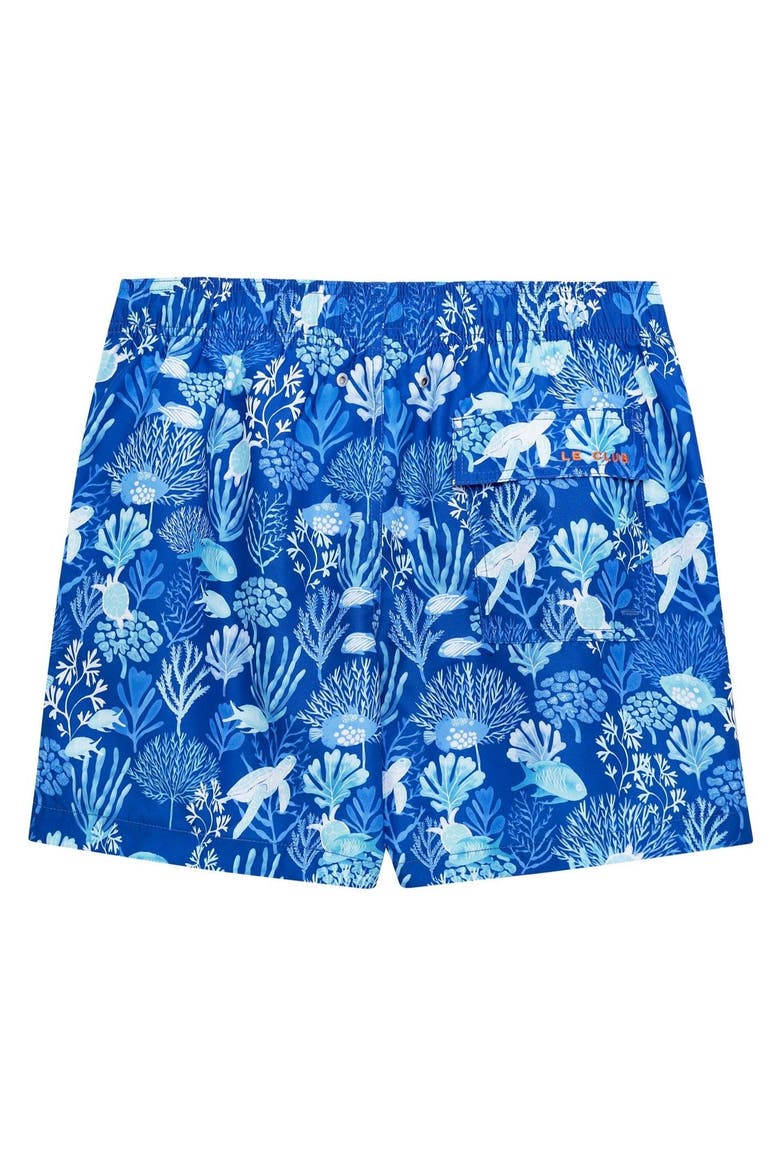 Eco-Friendly 7" Le Club Men's Swim Trunks for Ultimate Comfort, Main, color, Ocean Blue