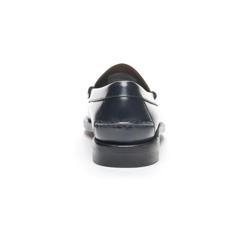 Sebago Black Calf Leather Loafers
