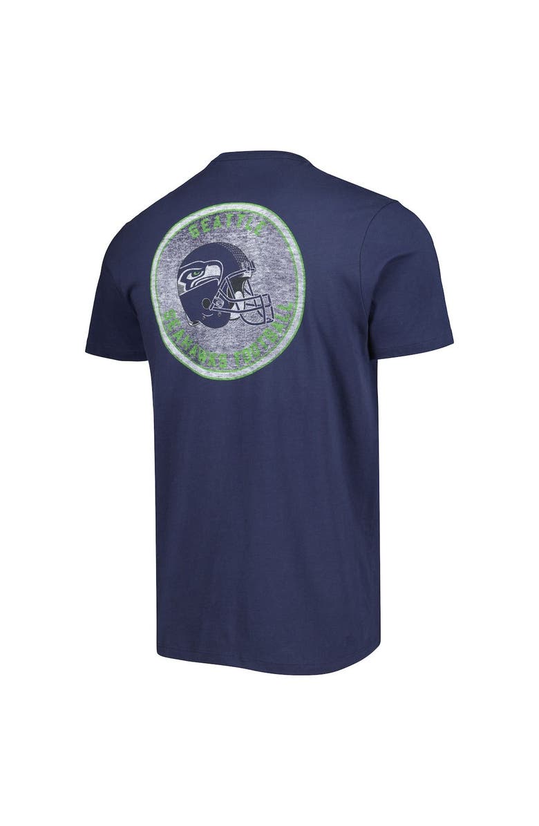 '47 Men's '47 College Navy Seattle Seahawks Open Field Franklin T-Shirt, Alternate, color, Navy