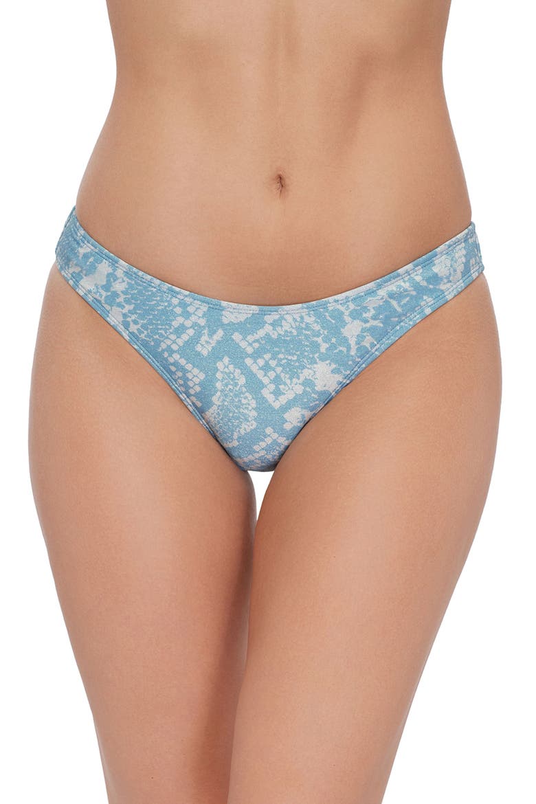 Scoop Hipster Bikini Bottom with Cheeky Coverage, Main, color, Hugs & Hisses