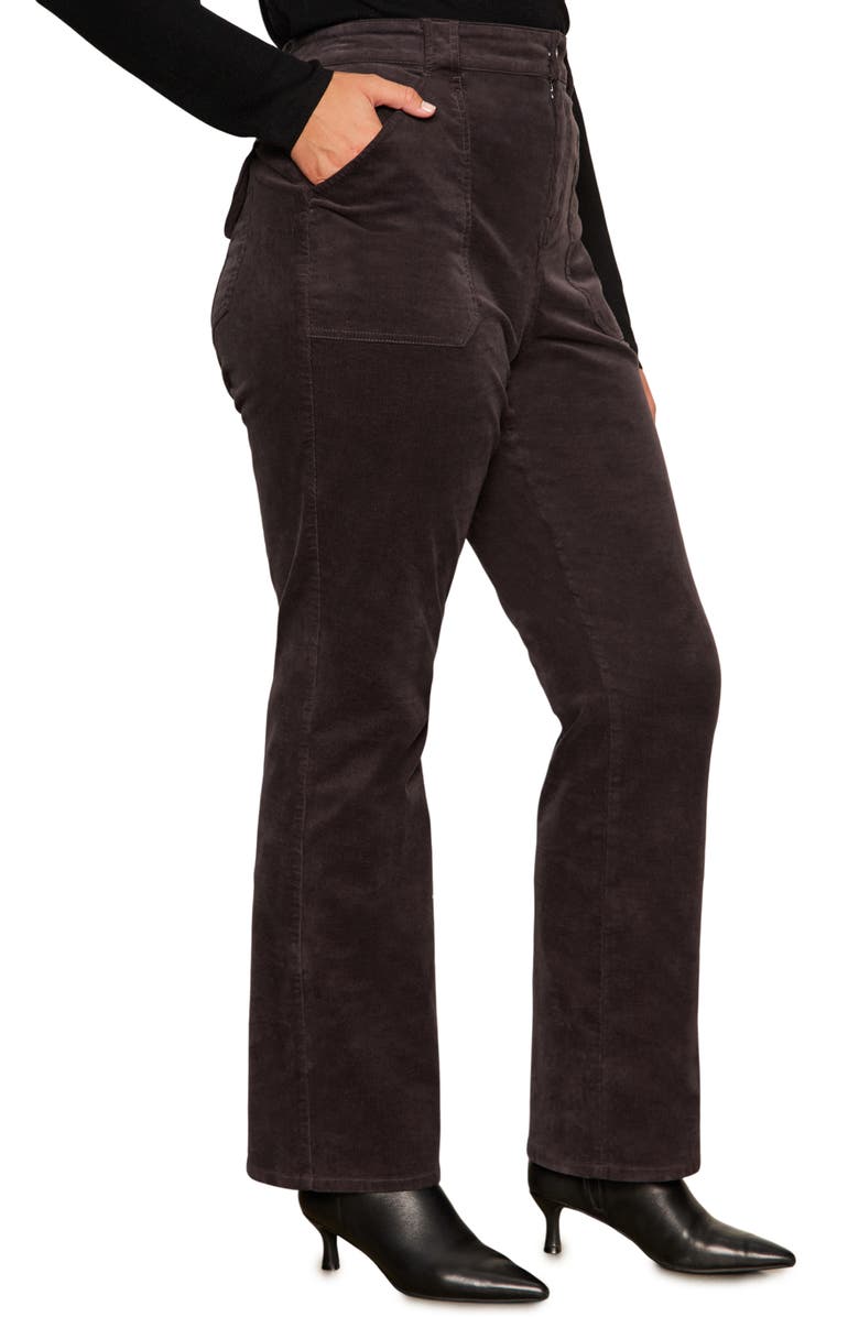 Sanctuary Hayden Bootcut Utility Corduroy Pants, Alternate, color, Semi Sweet
