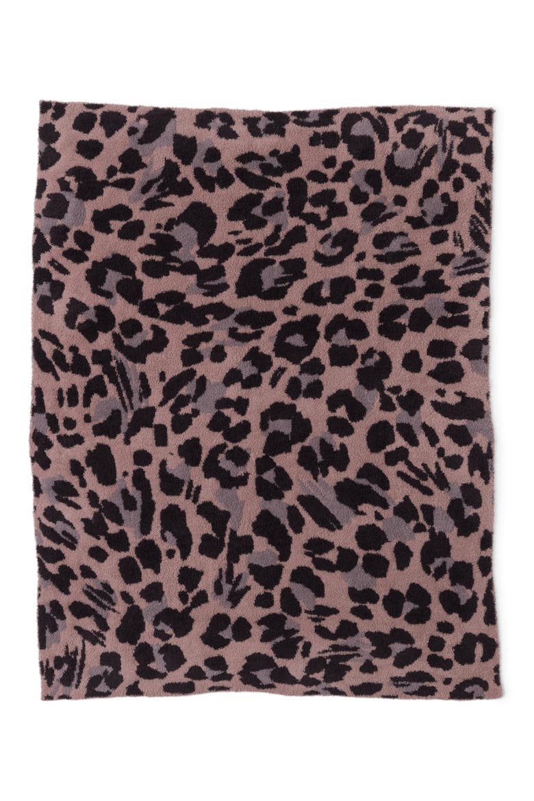 CozyChic® Exploded Leopard Throw Blanket, Alternate, color, DEEP WILLOW MULTI