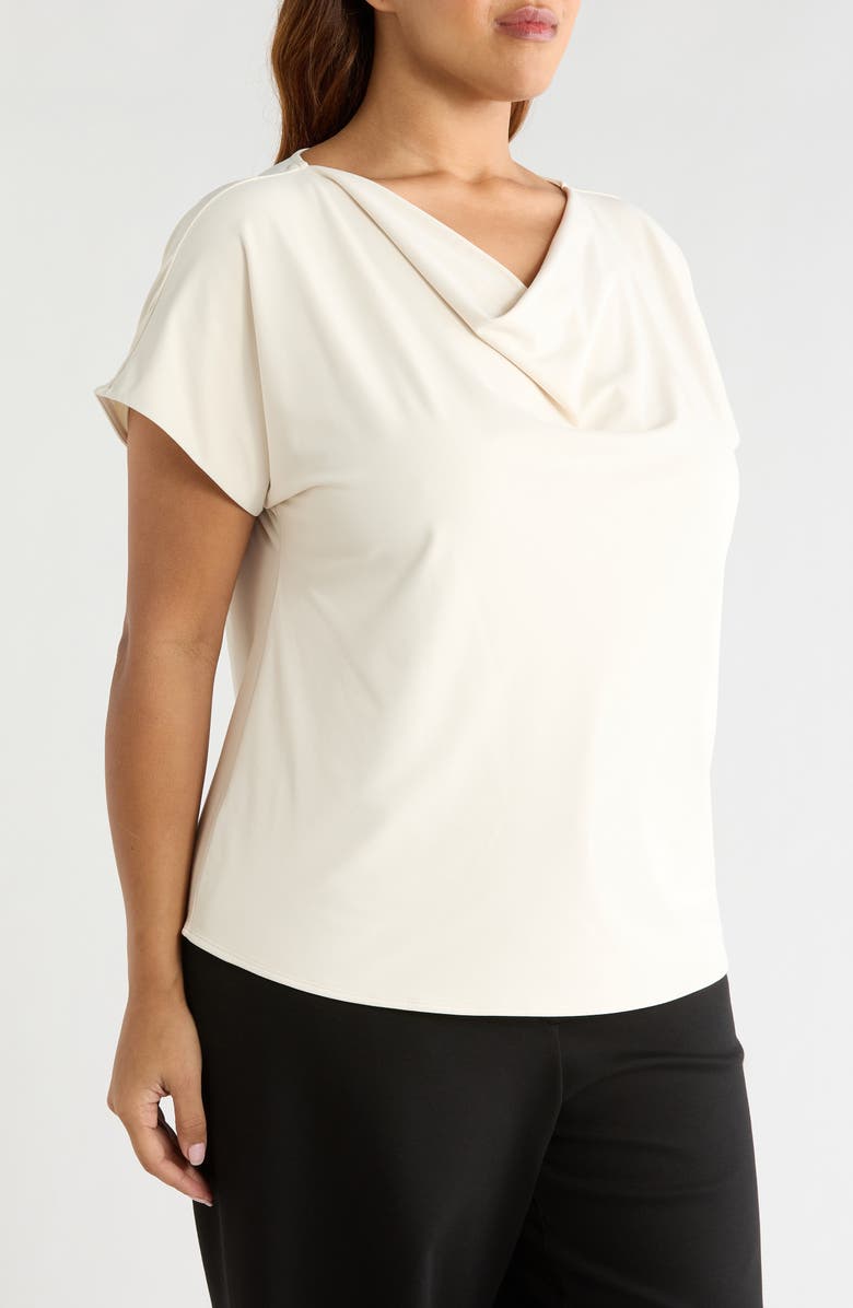 Lysse Ensley Cowl Neck Top, Alternate, color, Macadamia