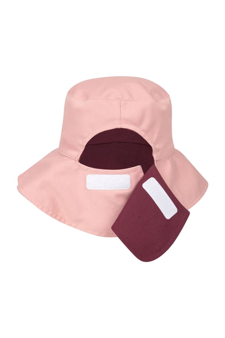 Plain Reversible Bucket Hat, Alternate, color, Dusky Purple