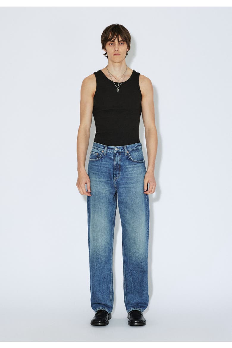 Omar Relaxed Jeans, Alternate, color, Drift Mid Used
