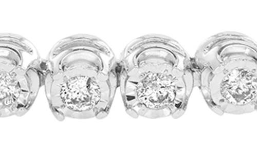 Effy Sterling Silver Diamond Tennis Bracelet In Multi