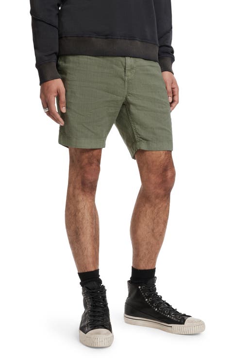 Benson Linen Blend Drawstring Shorts
