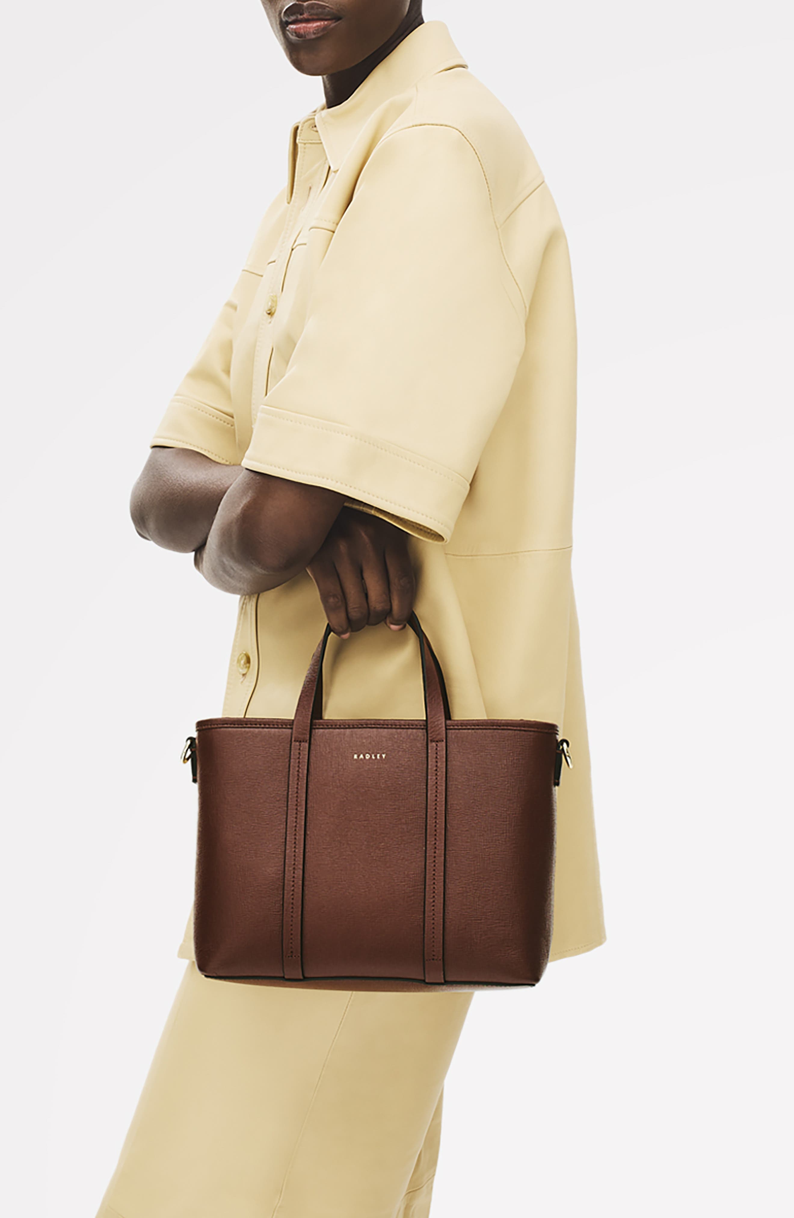 Radley Templeton Place Saffiano Leather Small Tote Bag, Alternate, color, 