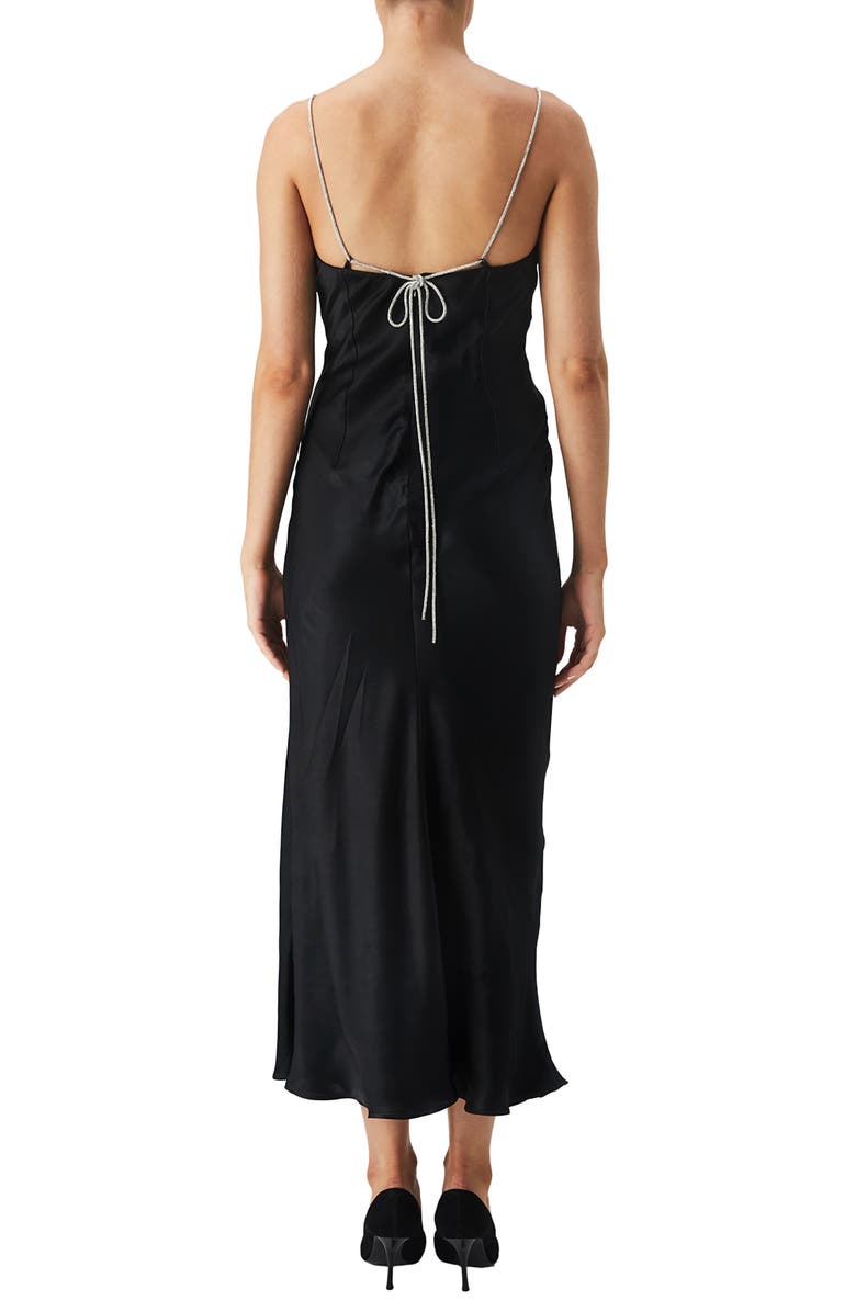 Bardot Lili Satin Slipdress, Alternate, color,