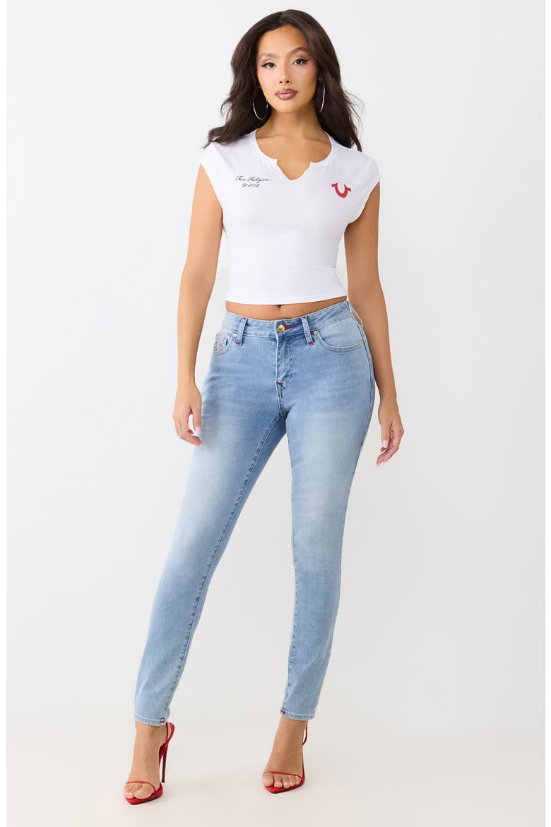 V-Notch Graphic T-Shirt, Alternate, color, OPTIC WHITE