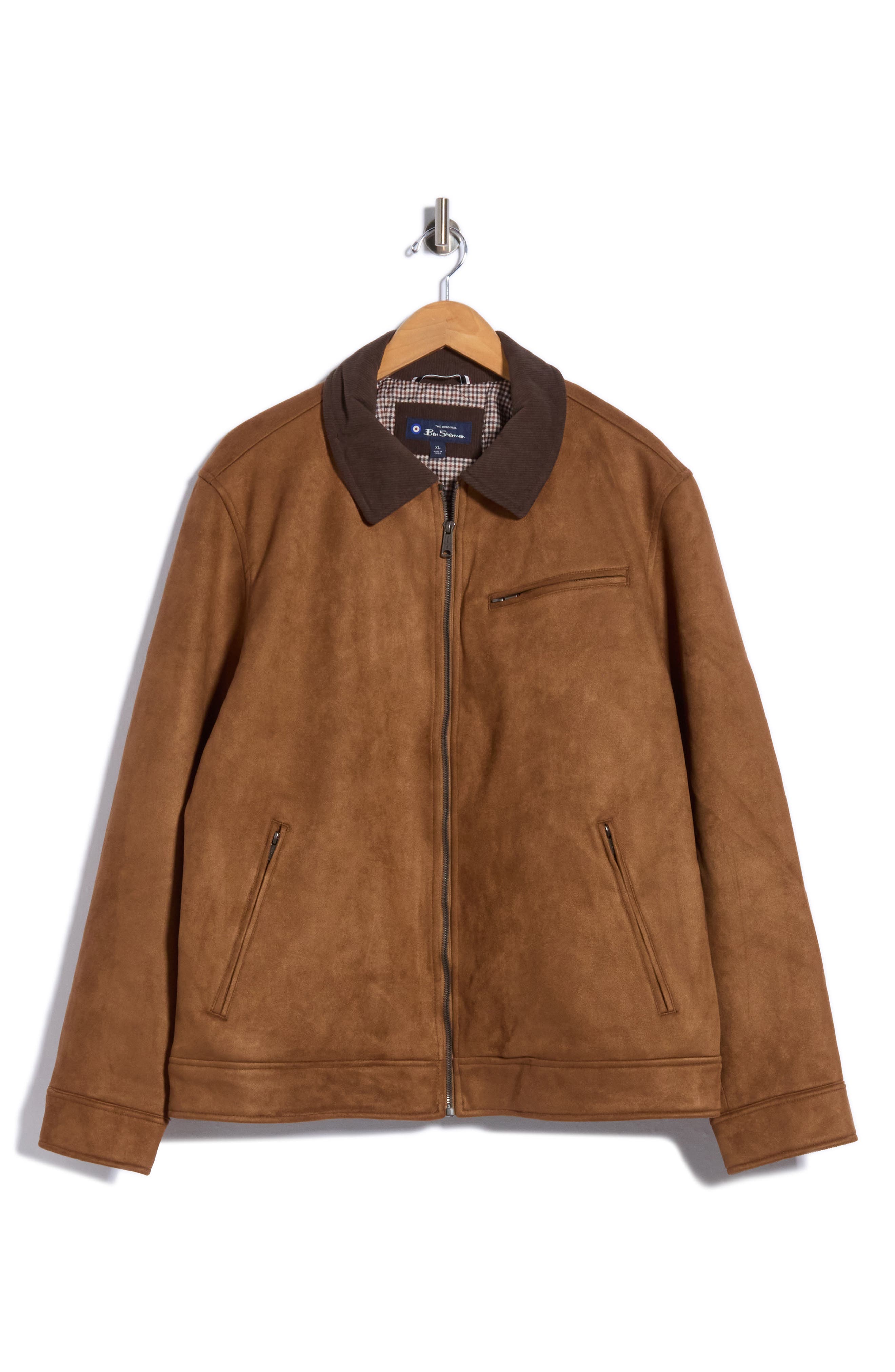 Faux Suede Jacket