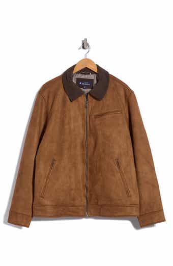 Faux Suede Jacket