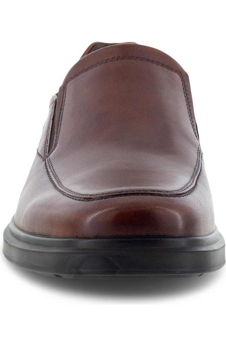 ECCO Helsinki 2.0 Apron Toe Leather Slip-On, Alternate, color, Cognac