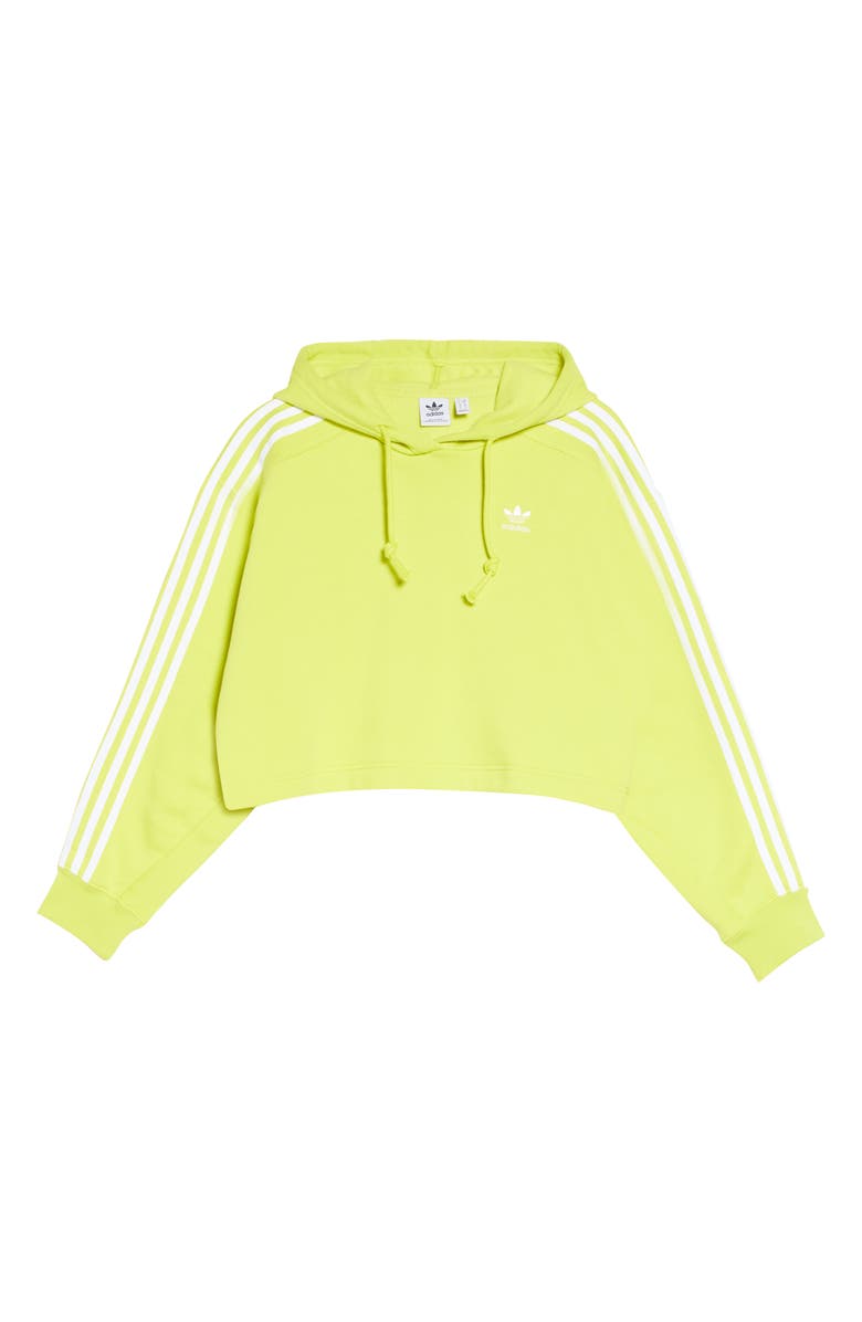 adidas Originals Crop Hoodie Sweatshirt, Alternate, color,